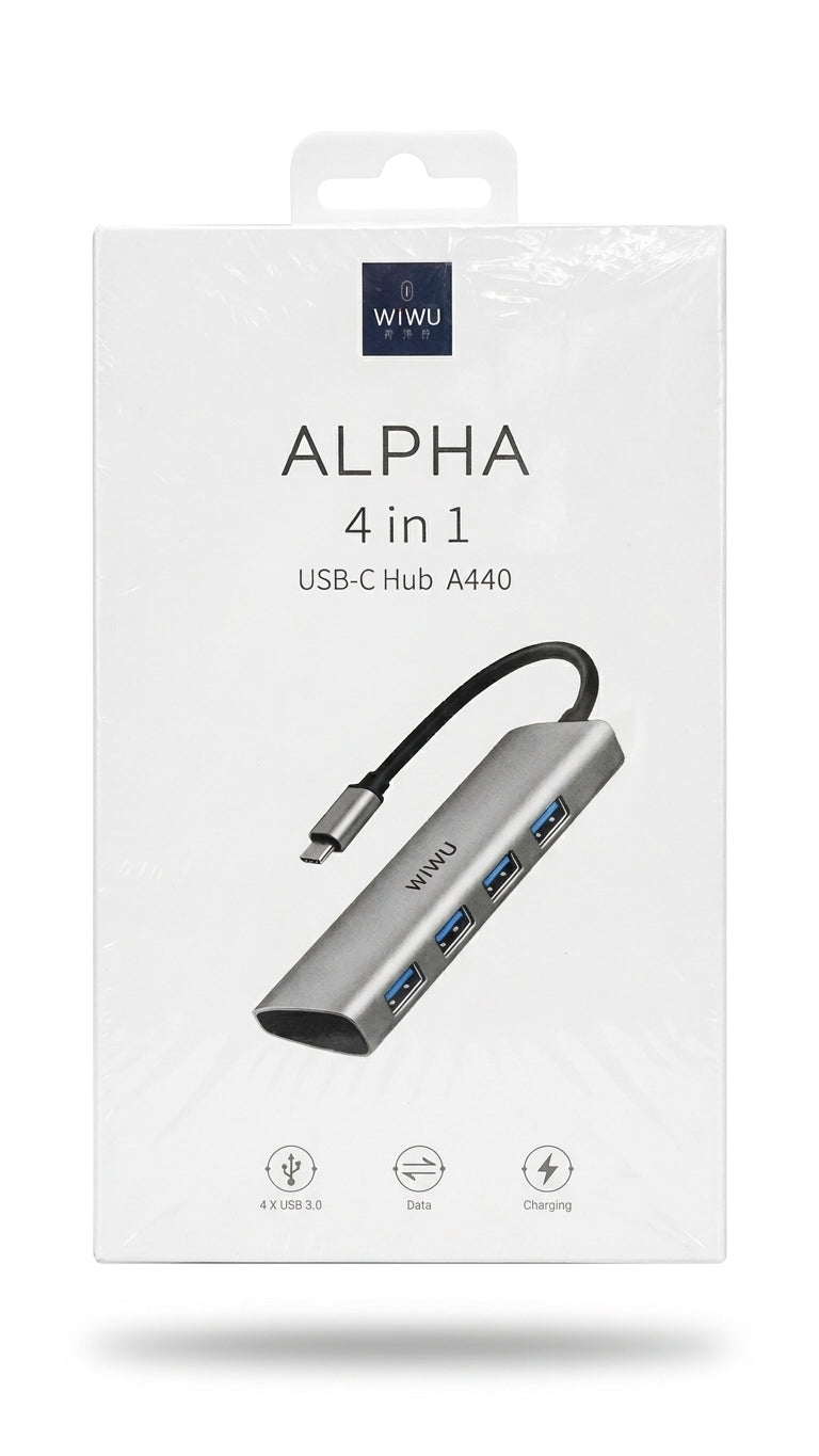 Wiwu Alpha 4 in 1 USB0-C Hub
