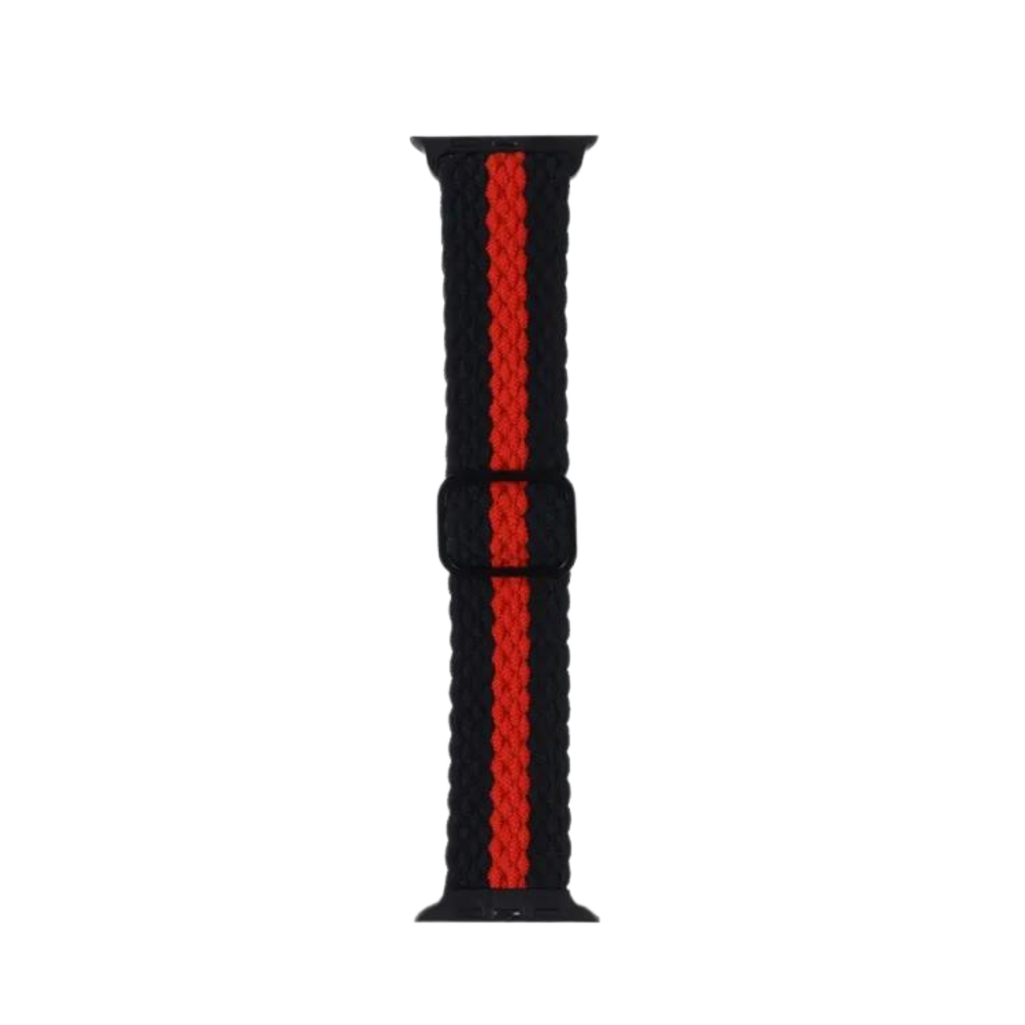 Adjustable Striped Woven Nylon Apple Watch Strap