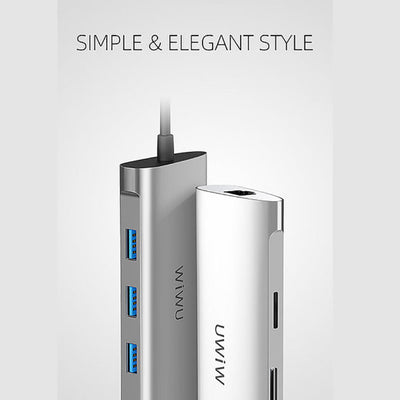 Wiwu Alpha 6 in 1 USB-C Hub