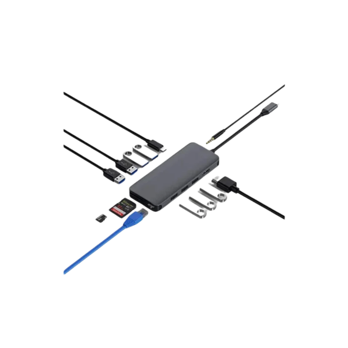 WIWU ALPHA C Type To 12 in 1 Hub