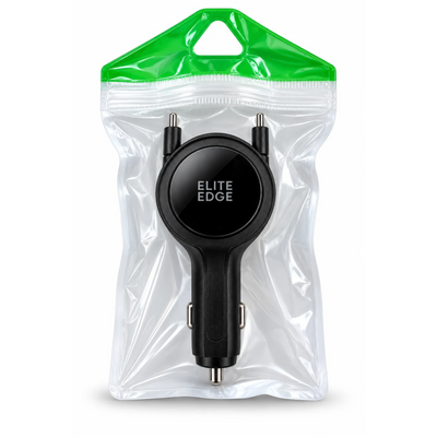 Elite Edge 100W Dual USB-C Port Car Charger