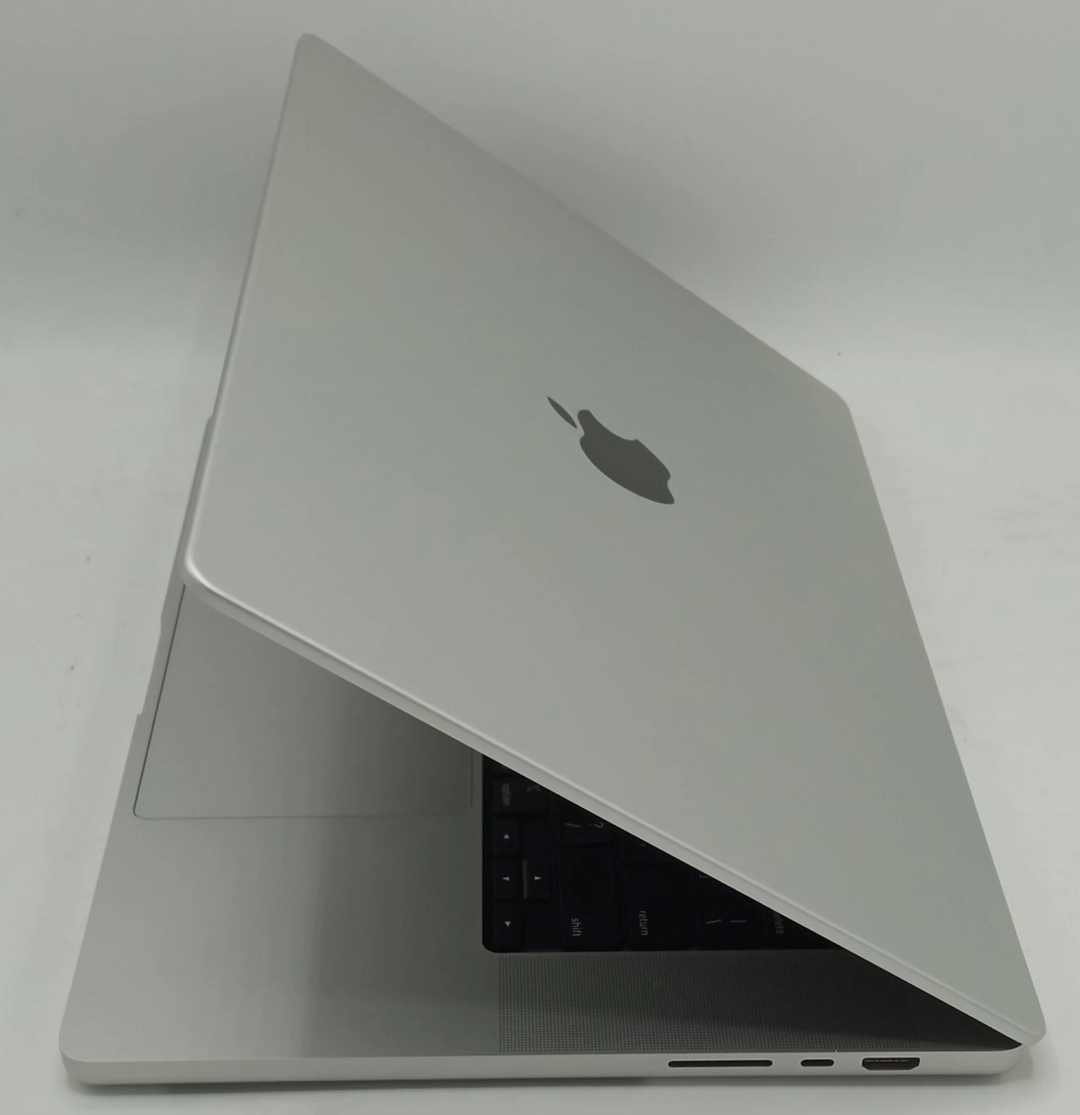 Macbook Pro 2021 | 16 Inches | Apple M1 Pro Chip | 16GB Ram | 512GB SSD | Silver | 222 Cycles | (Code - 252020)