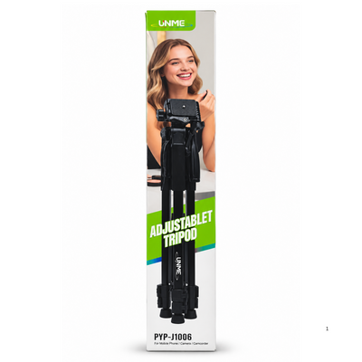 Unme Adjustable Tripod Stand for Mobile Phones and Cameras