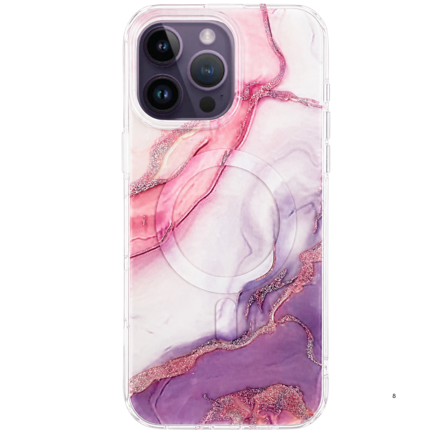 Aurora Marble MagSafe Phone Case