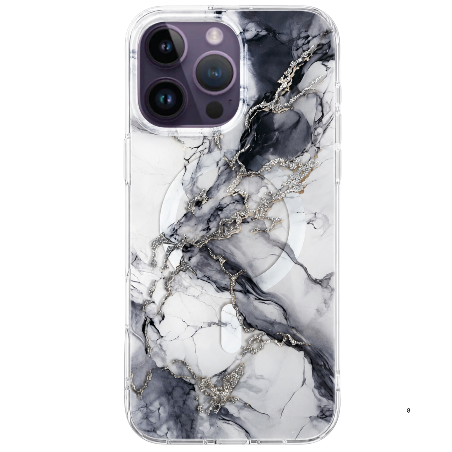 Amethyst Marble MagSafe Phone Case
