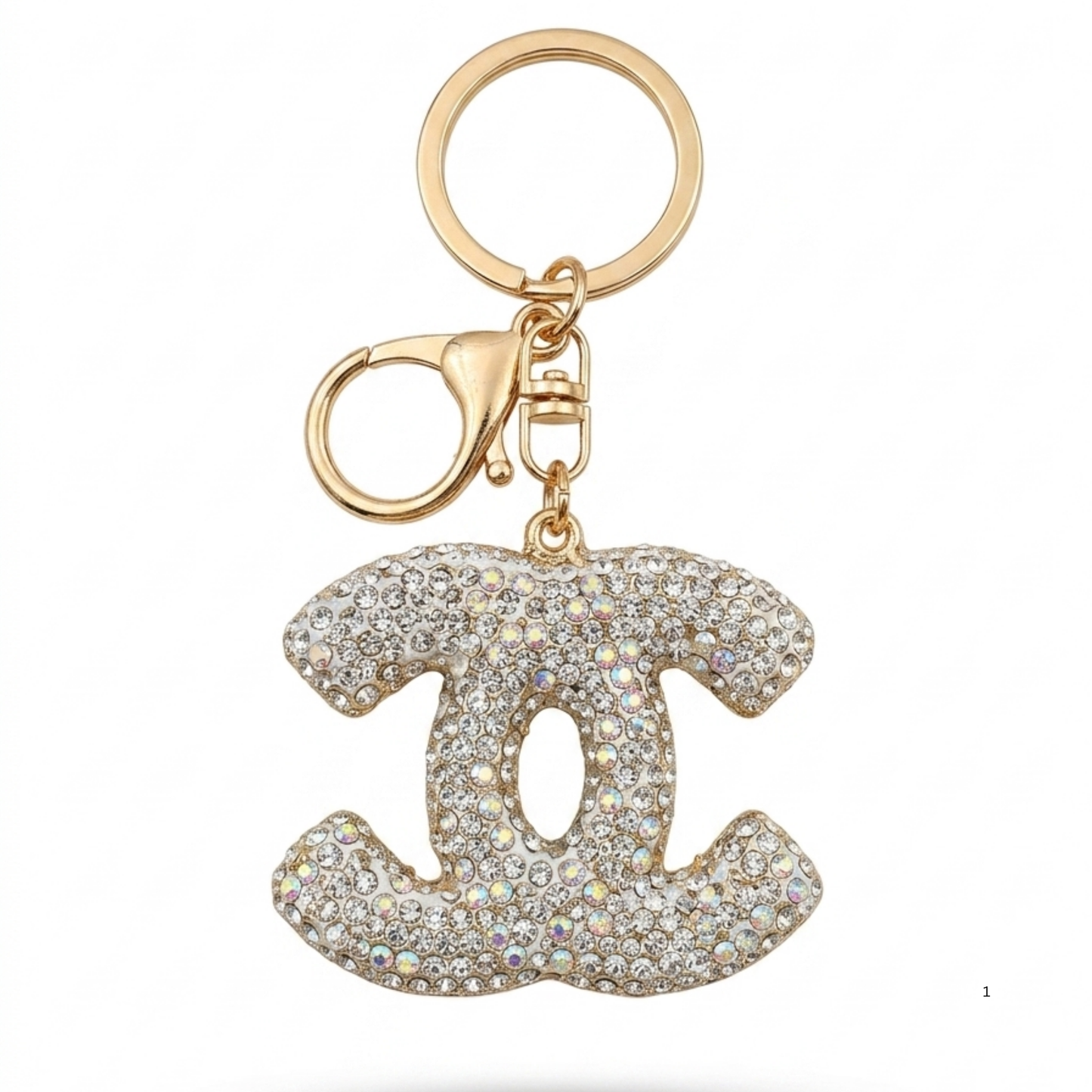 Bling Fashion Charm Keychain