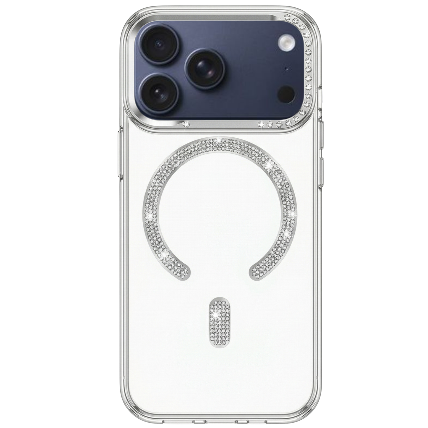 iPhone 17 Pro Max Diamond Ring Magsafe Case