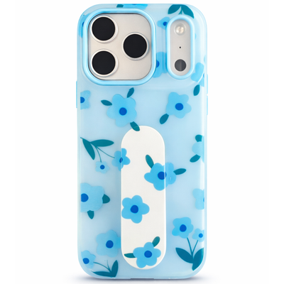 iPhone 17 Pro Max Flower Prient Silicone Case