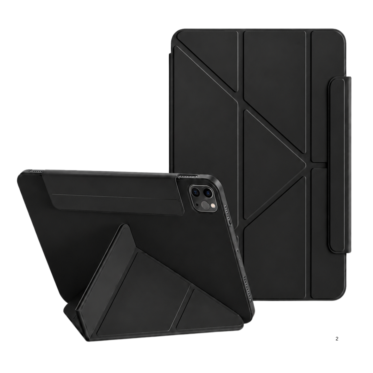 Rotating iPad Case with Pencil Holder & Stand