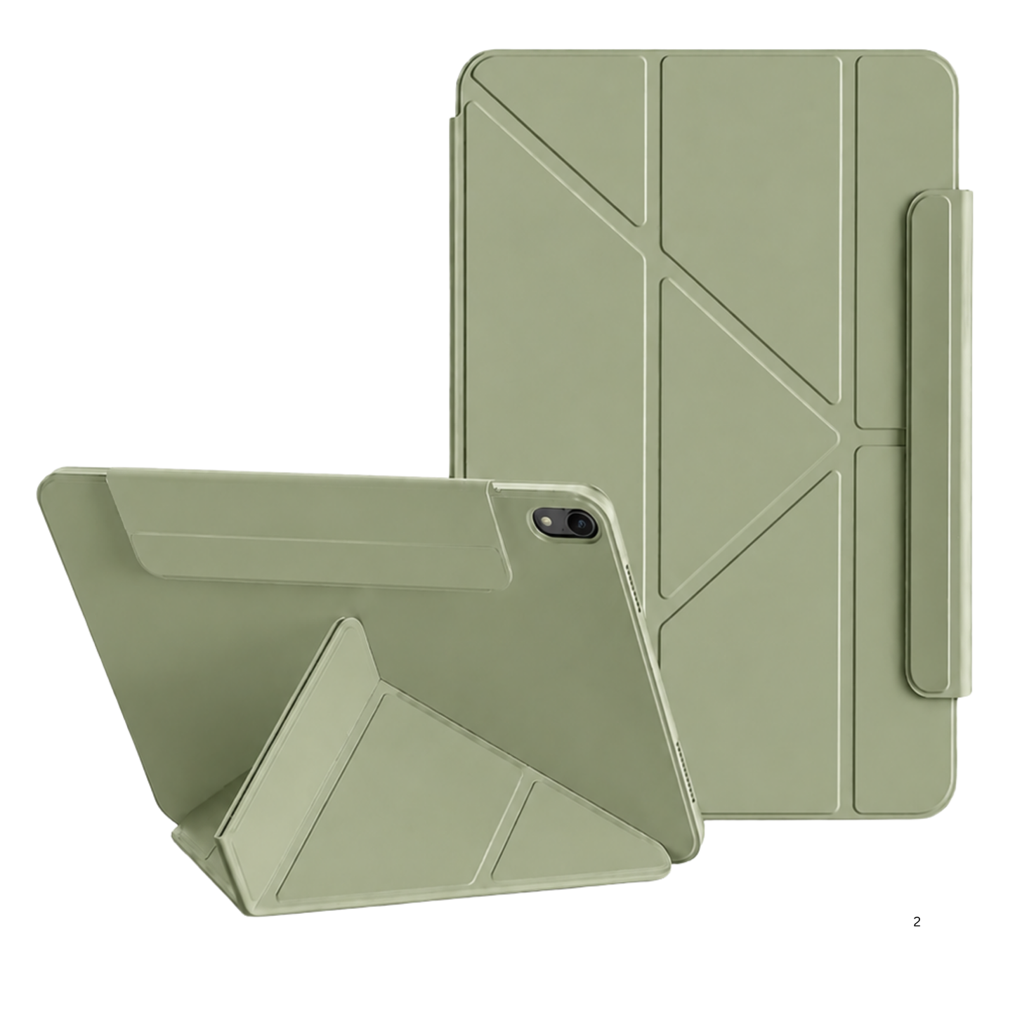 Rotating iPad Case with Pencil Holder & Stand