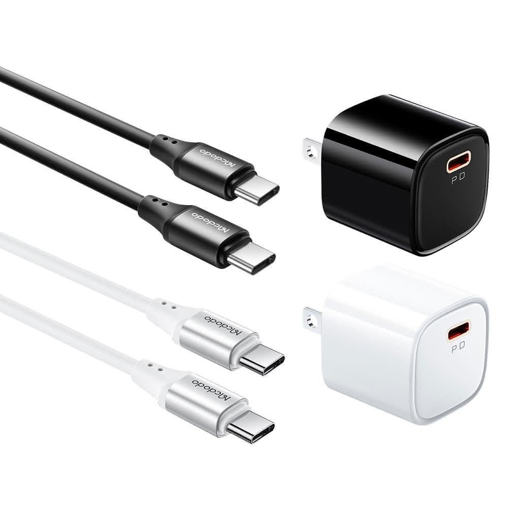 MCDODO PD 20W FAST CHARGER KIT USB-C TO LIGHTNING CABLE