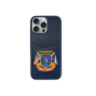 iPhone 16 Pro Max Polo Racquet Club Leather Case