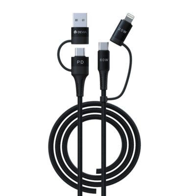 Phone Planet 4-in-1 60W Multifunctional Charging Cable