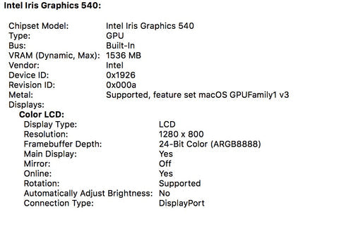 MacBook Pro 2016 | 13 inches | Intel Core i5 2.0 GHz Processor | 8GB Ram | 256GB SSD | Space Gray | 204 Cycles Only (Code-20)