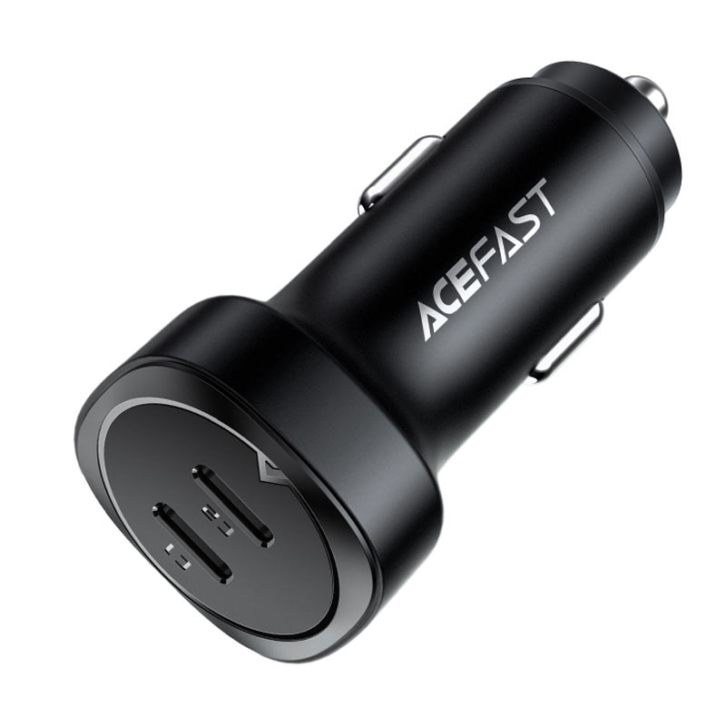 AceFast Dual C Port Car Charger 72W B2