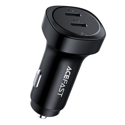 AceFast Dual C Port Car Charger 72W B2