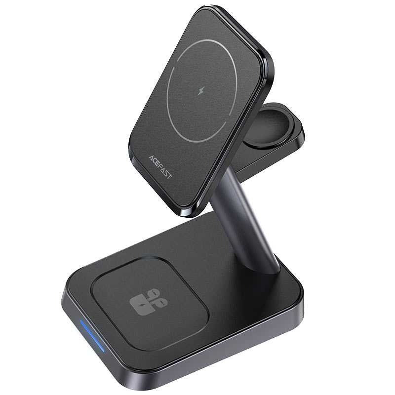 Desktop 3-in-1 wireless charging stand