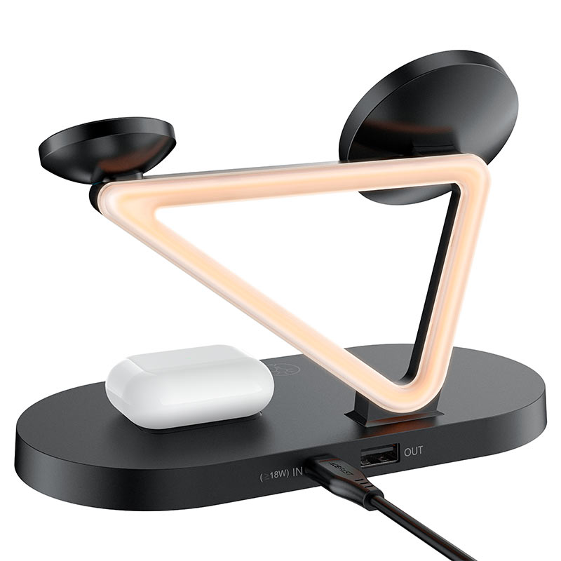 Desktop Wireless 3-in-1 Charging Holder 45W