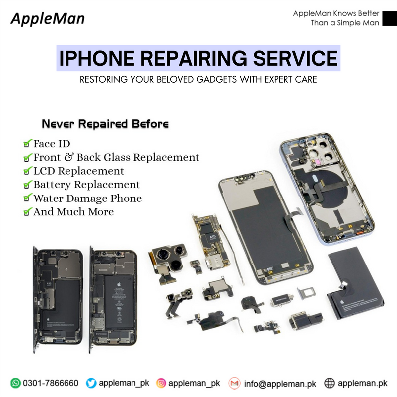 Apple Devices Repairing Service From AppleMan