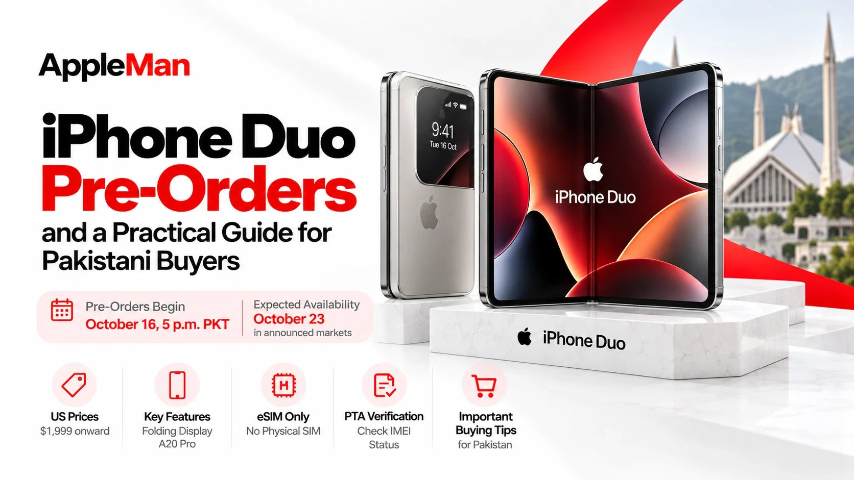 iPhone Duo Pre-Orders and a Practical Guide for Pakistani Buyers