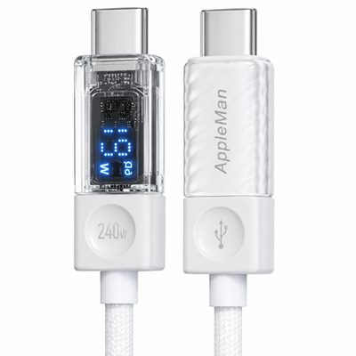 AppleMan® 240W USB-C to C Fast Charging Cable