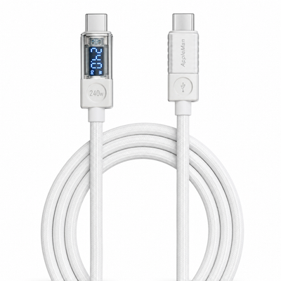 AppleMan® 240W USB-C to C Fast Charging Cable