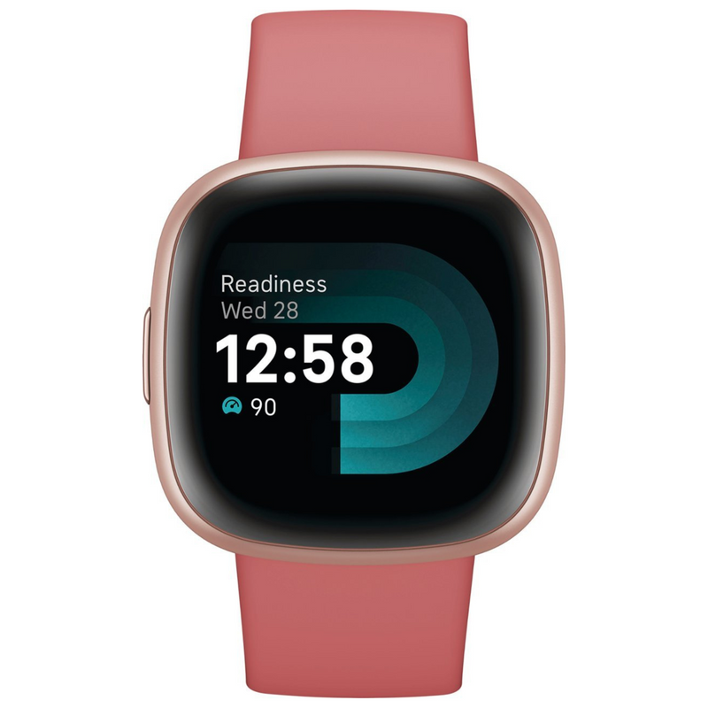 Fitbit Versa 4 Fitness Smartwatch in Rose Gold Colour