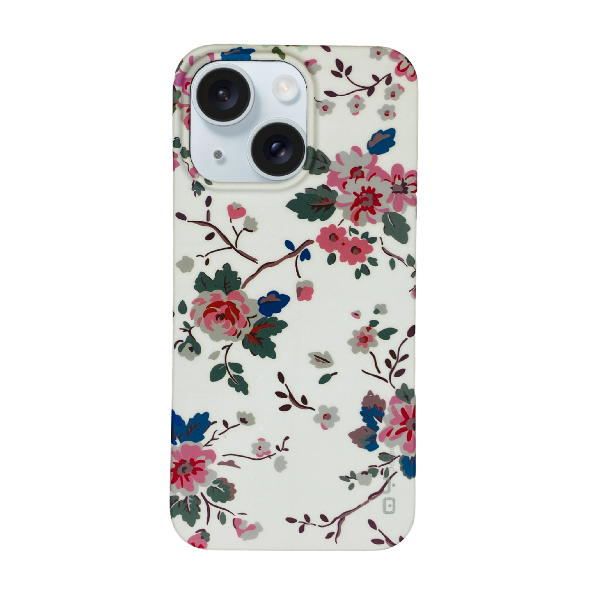 iPhone 15 Silicone Flower Case