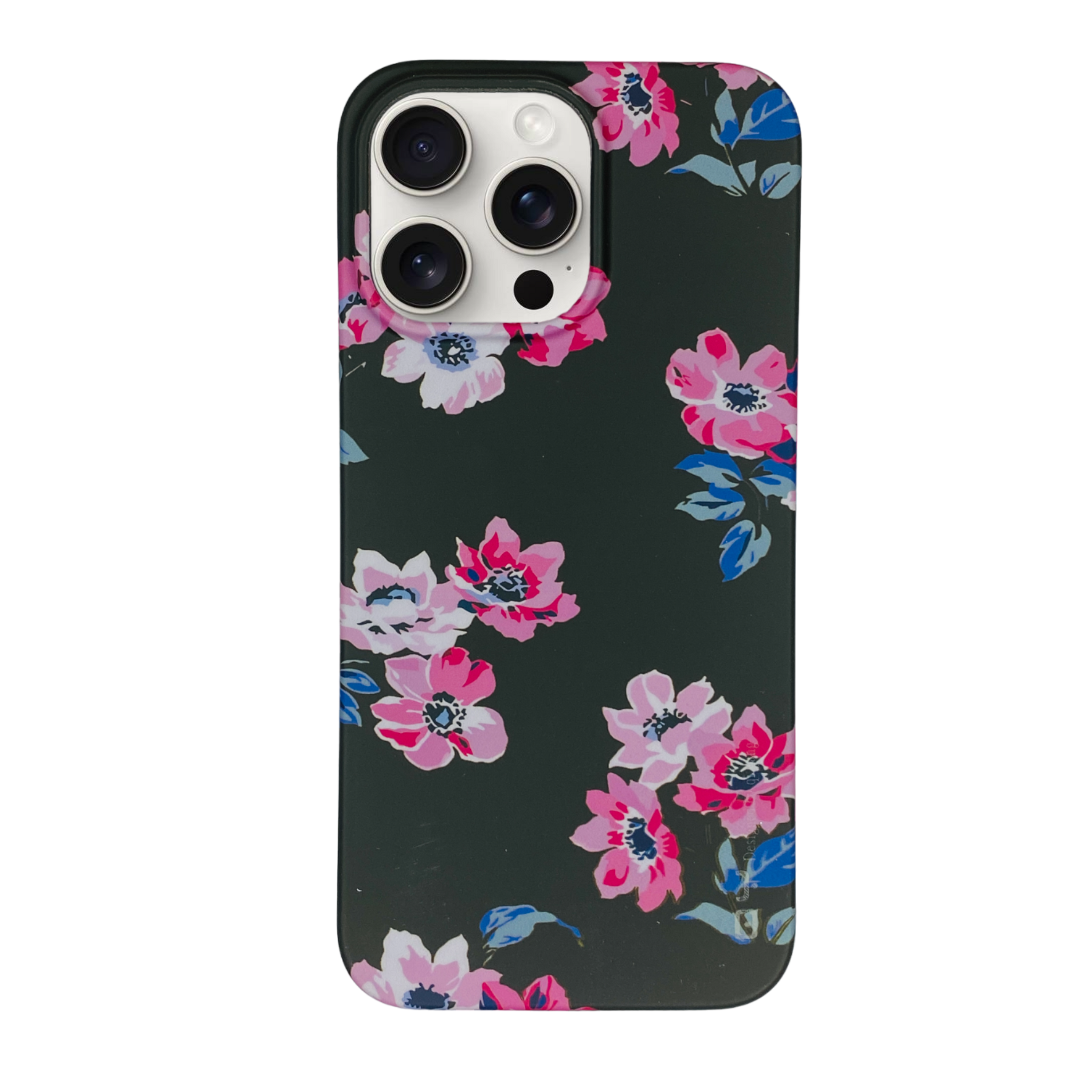 iPhone 15 Pro Silicone Flower Case