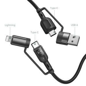 Mcdodo CA-807 4 in 1 PD Fast Charging Data Cable 1.2mShare to your circle