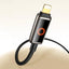 USB-C TO LIGHTNING 36W PREMIUM CABLE WITH BREATHING LIGHT INDICATOR