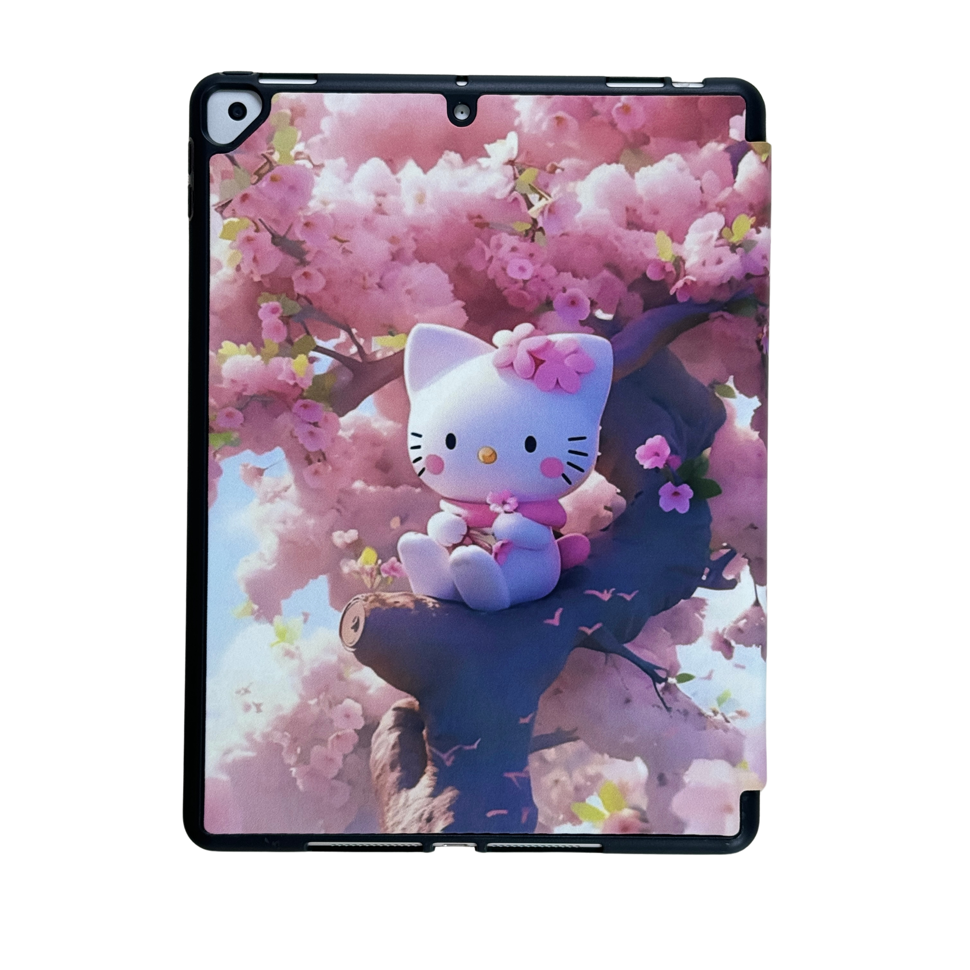 Hello Kitty Tri-Fold Magnetic Stand Case For iPad