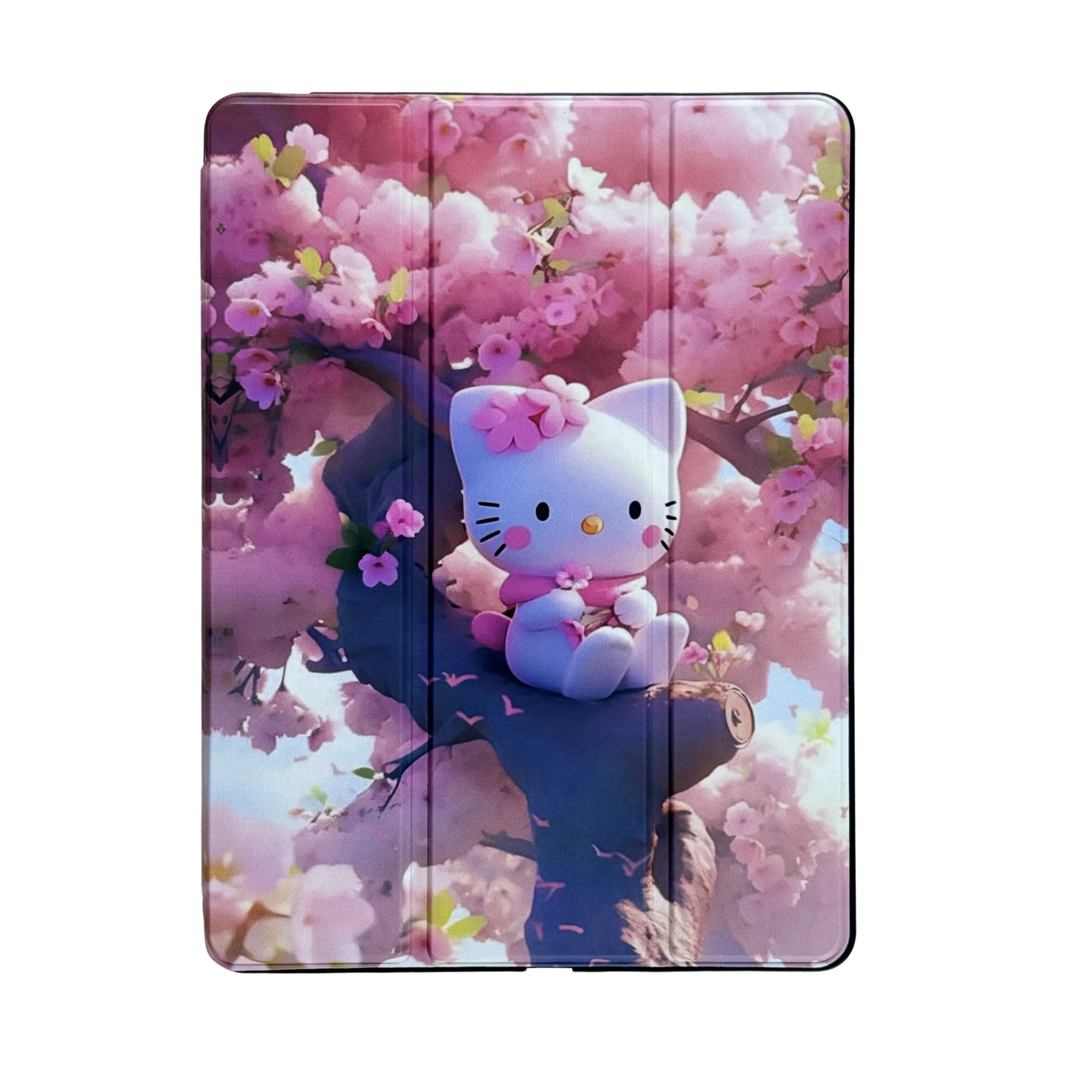 Hello Kitty Tri-Fold Magnetic Stand Case For iPad