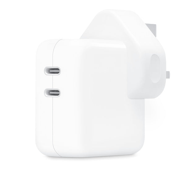35W Dual USB-C Port Compact Power Adapter (3-Pin)