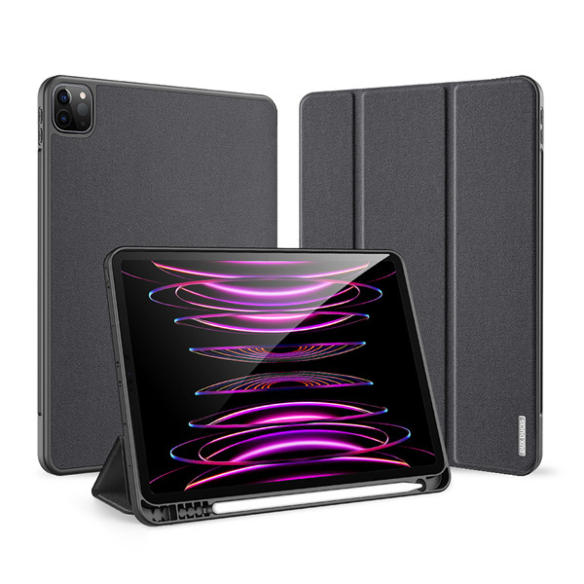 DuxDucis (Domo Series) Case for iPad in Black