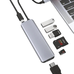 WIWU Alpha 7 in 1 Usb Type C Hub