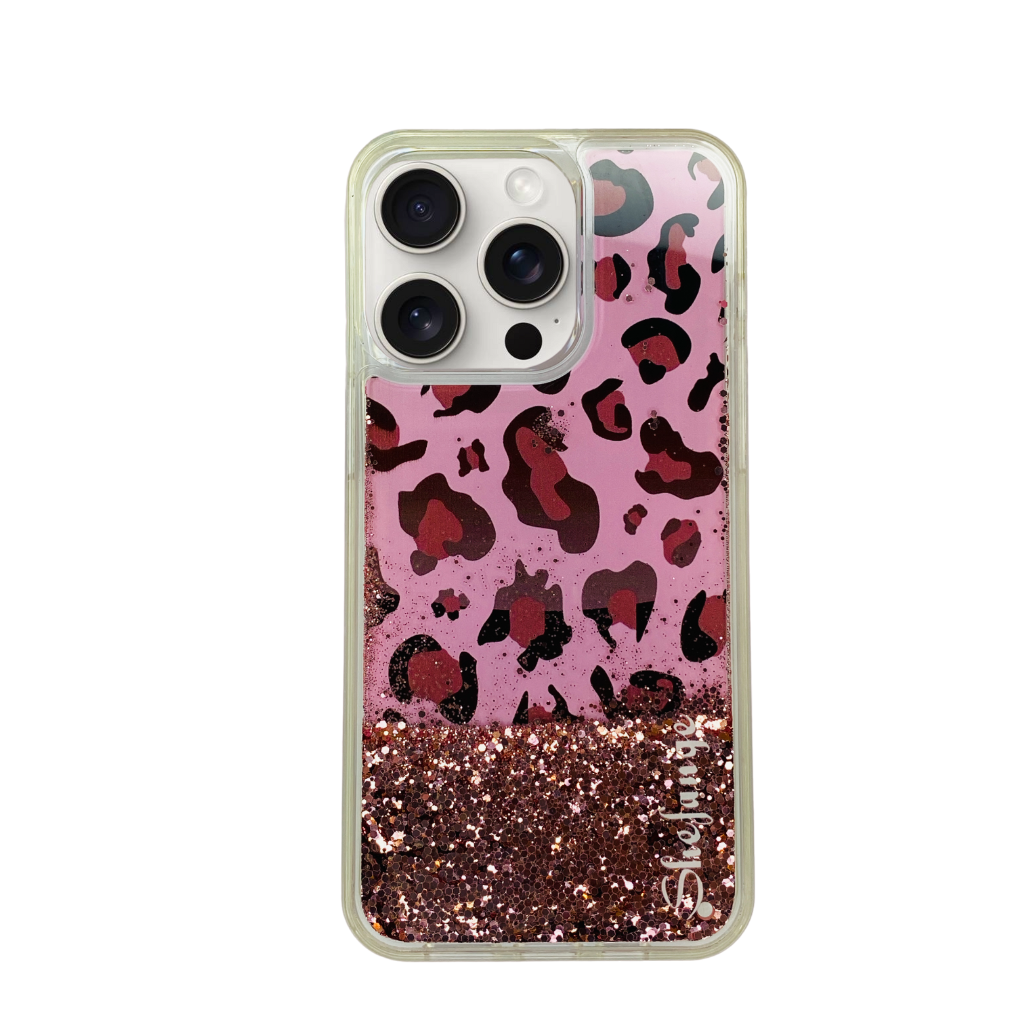 Phone 15 Pro Max Moving Glitter Case