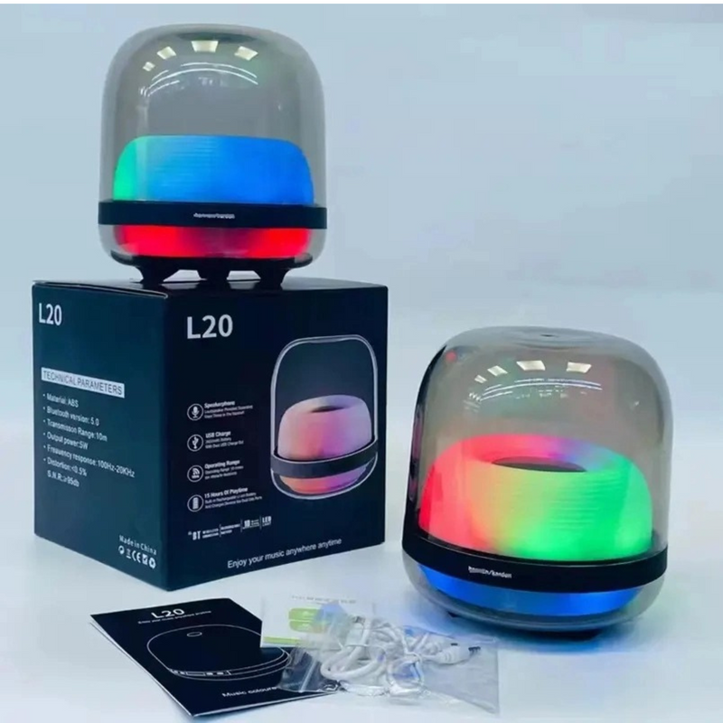 Wireless Bluetooth Speaker Crystal Glass - L20