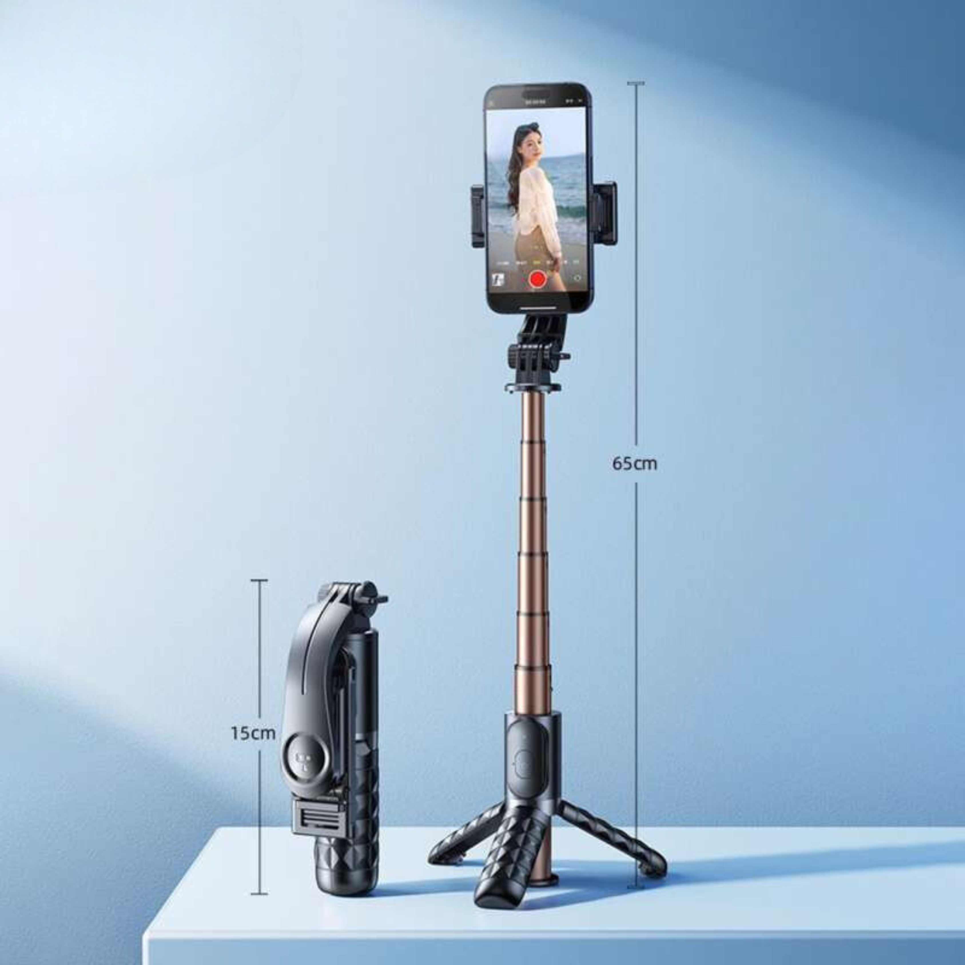 Rtako Q10R Mini Portable Selfie Stick