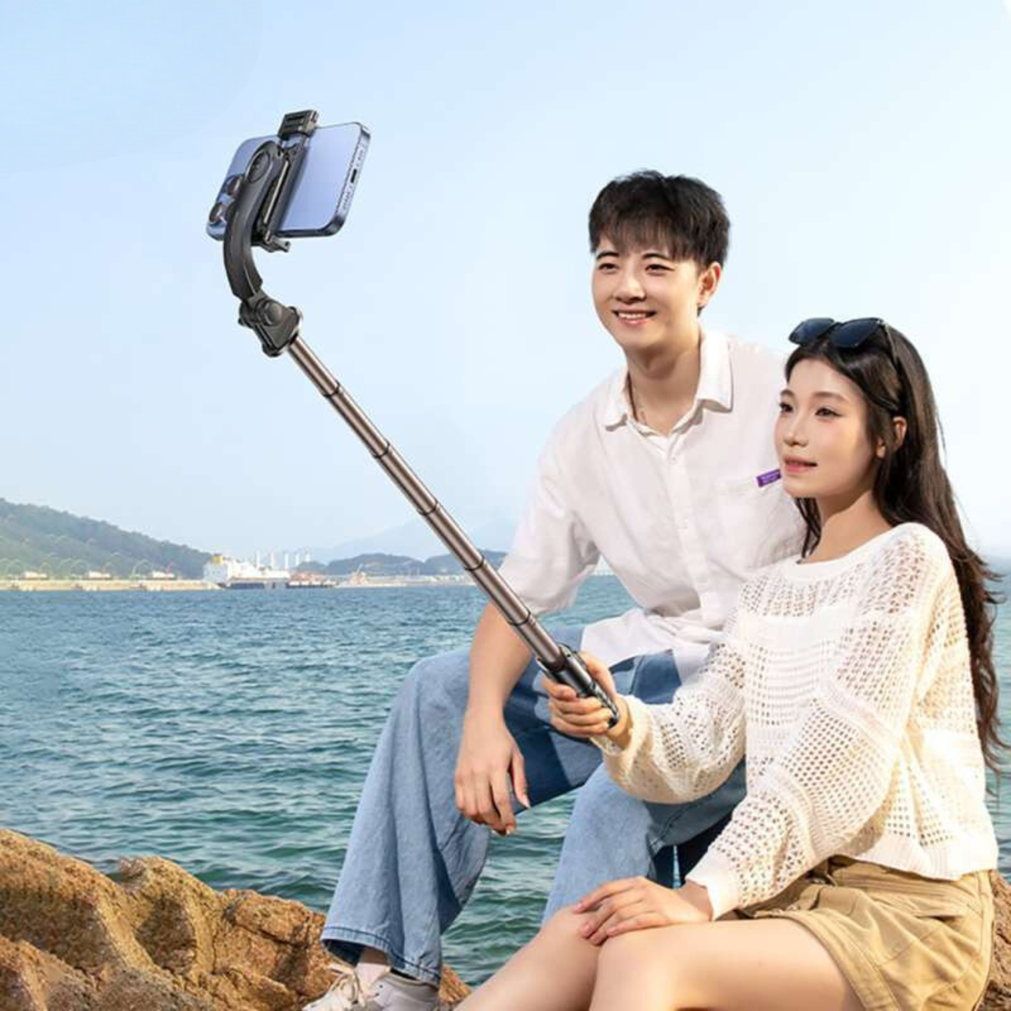 Rtako Q10R Mini Portable Selfie Stick