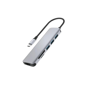 WIWU Alpha 7 in 1 Usb Type C Hub