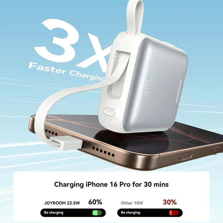 JoyRoom 10000mAh 22.5W Power Bank Jr-PBF27 Mini