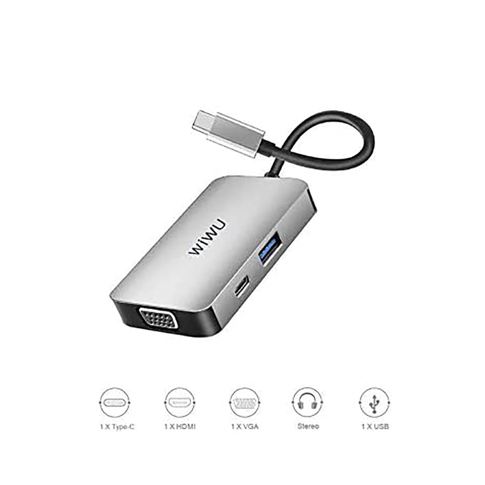 WIWU 5 In 1 A513H Hub