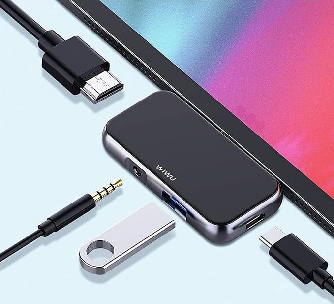 WIWU 4 In 1 T5Pro USB-C Hub