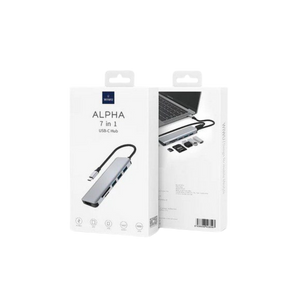 WIWU Alpha 7 in 1 Usb Type C Hub