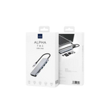 WIWU Alpha 7 in 1 Usb Type C Hub