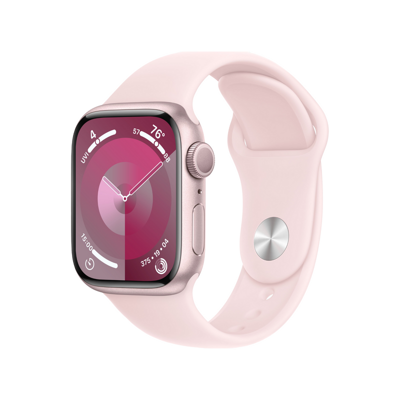 Apple Watch Series 9 Aluminium Case in Pink Colour