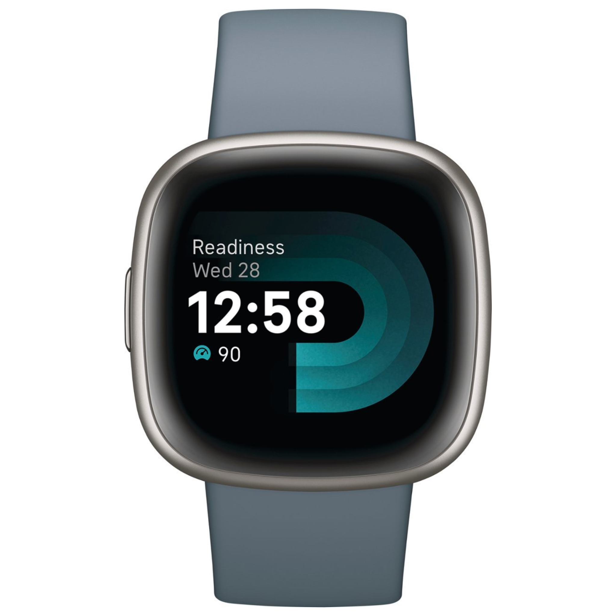 Fitbit Versa 4 Fitness Smartwatch in Blue Titanium Colour