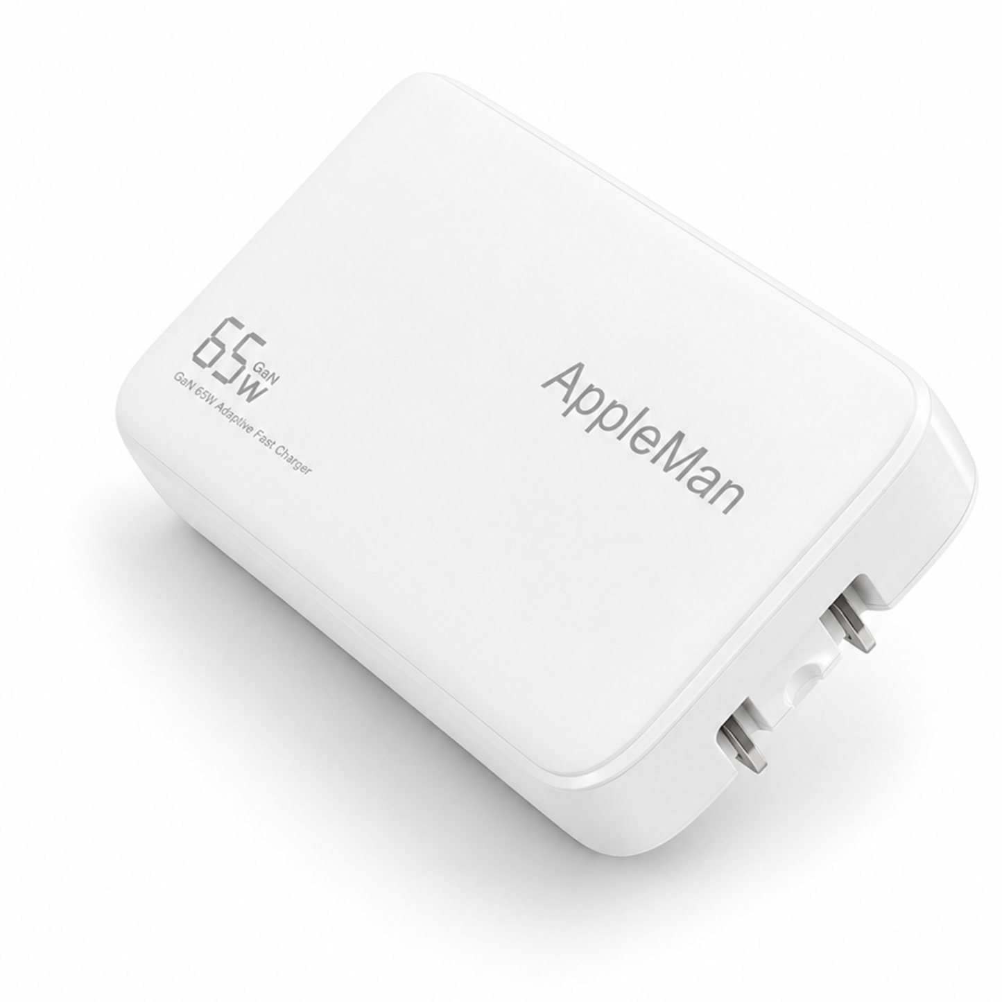 AppleMan® GaN 65W Dual C-Port Adaptive Power Adapter