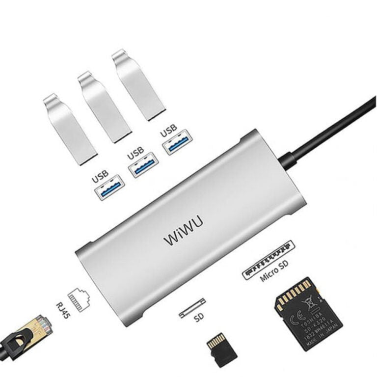 Wiwu Alpha 6 in 1 USB-C Hub